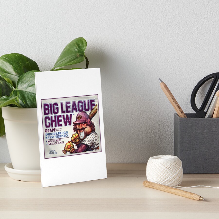 Big League Chew | Metal Print