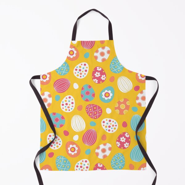 Item preview, Colorful Eggs Yellow BG designed and sold by vanyadesign.