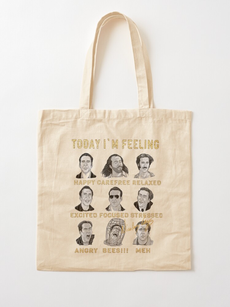 Thumbnail 2 of 5, Tote Bag, Nicholas Cage - Nicolas Cage - Nick Cage - Nic Cage designed and sold by PAFDesign.