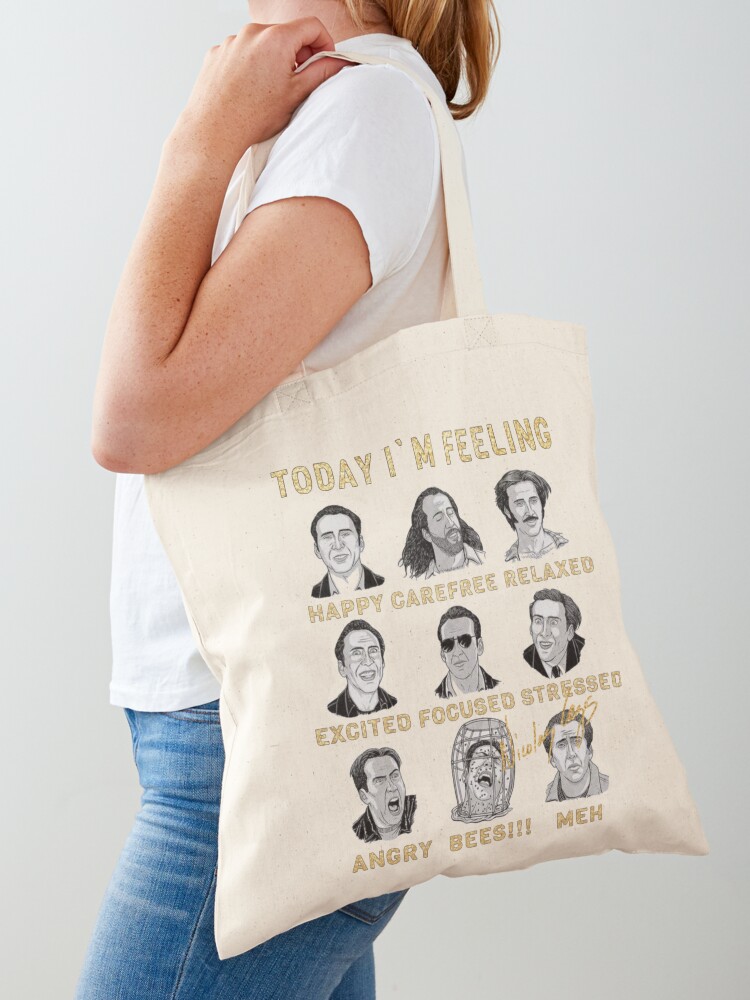 Thumbnail 1 of 5, Tote Bag, Nicholas Cage - Nicolas Cage - Nick Cage - Nic Cage designed and sold by PAFDesign.