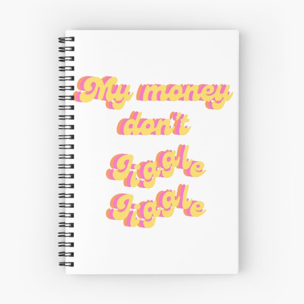 Item preview, My money don't jiggle jiggle quote designed and sold by Peachy-Draws.