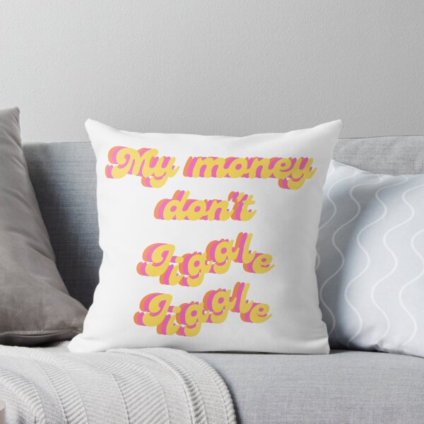 Item preview, My money don't jiggle jiggle quote designed and sold by Peachy-Draws.
