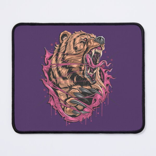 Item preview, grizzly mama bear angry designed and sold by Crazyideeas.