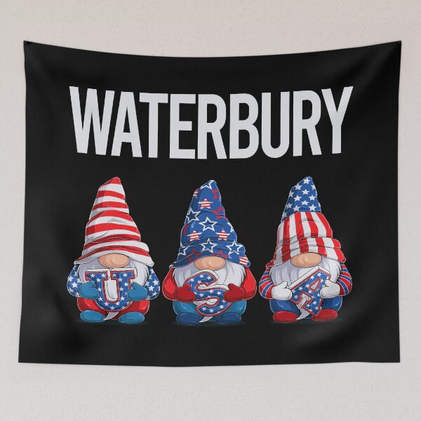 Item preview, Happy USA Gnomes Waterbury designed and sold by xaviajames9.