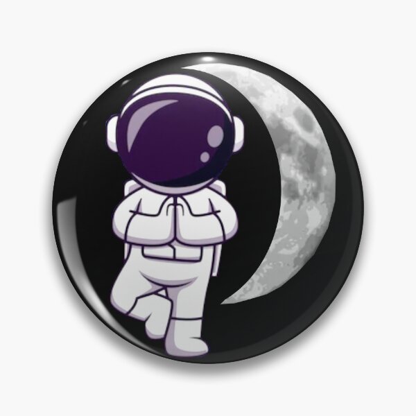 Item preview,     Cute half moon yoga pose art. designed and sold by BEAUTY ⭐⭐⭐⭐⭐.