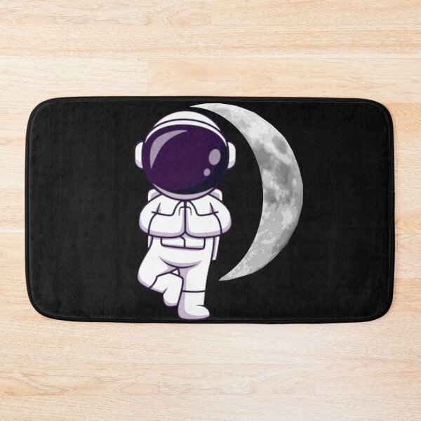 Item preview,     Cute half moon yoga pose art. designed and sold by BEAUTY ⭐⭐⭐⭐⭐.