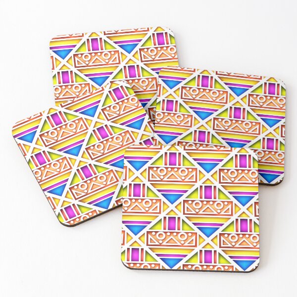 Item preview, 3d Geometric Pattern, Square Motifs designed and sold by lissantee.