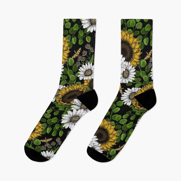 Item preview, Sunflowers and daisies, summer garden 2 designed and sold by Katerina Mitkova Kirilova.