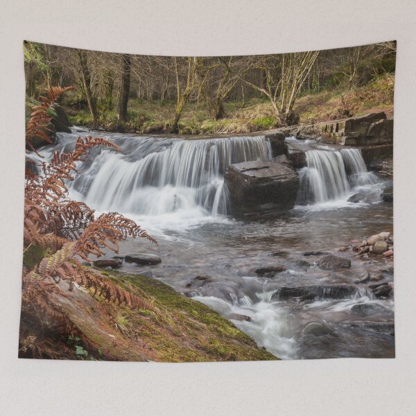 Item preview, Pont Cwm y Fedwen Waterfall Brecon Beacons designed and sold by heidipics.