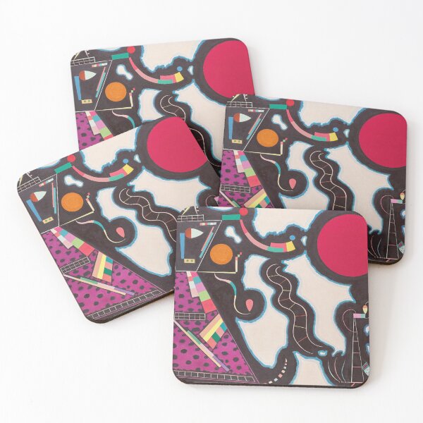 Item preview, Black red art by wassily kandinsky classic poster  designed and sold by Golido.