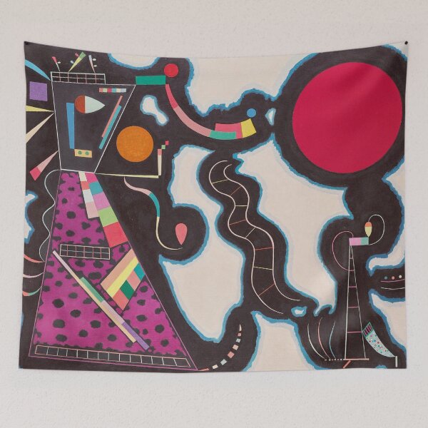 Item preview, Black red art by wassily kandinsky classic poster  designed and sold by Golido.