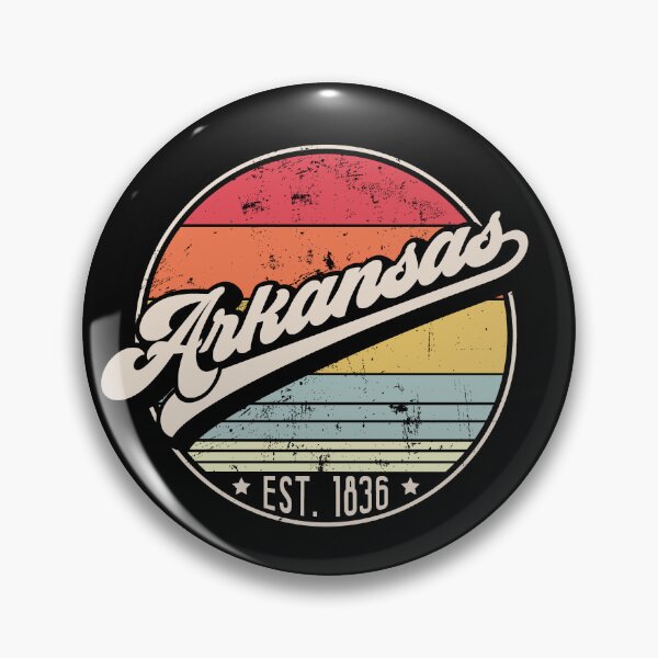 Item preview, Retro Arkansas Distressed Sunset Design designed and sold by gorillamerch.