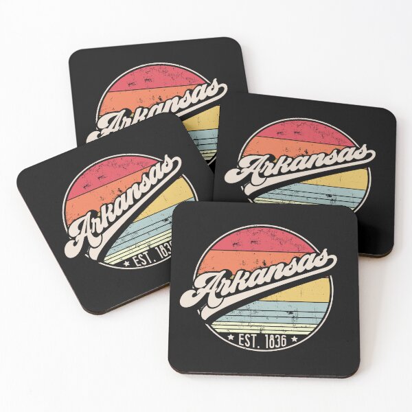 Item preview, Retro Arkansas Distressed Sunset Design designed and sold by gorillamerch.
