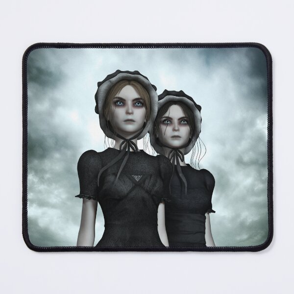 Item preview, They are coming - the deadly Halloween twins designed and sold by Britta Glodde.
