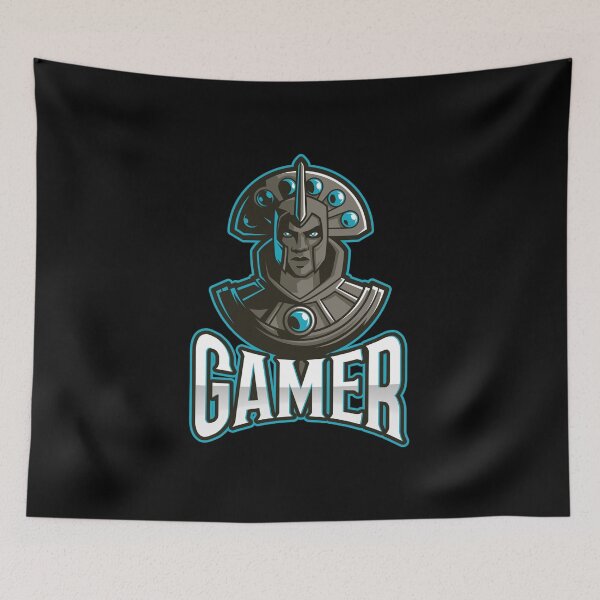 Item preview, Gamer with Fantasy Knight Warrior designed and sold by PRIVARSHU.