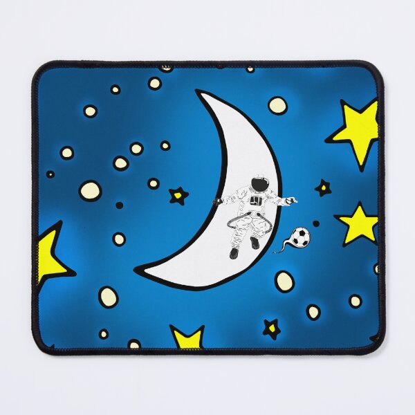 Item preview, Astronaut Playing Football Soccer designed and sold by DomGDesign.