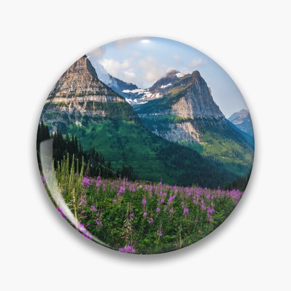 Item preview, Beautiful Mountain Flowers View Photography - Meadow   designed and sold by Tjokko-chan.