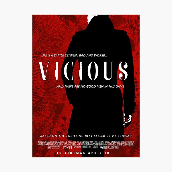 Vicious Movie Poster 2 Photographic Print