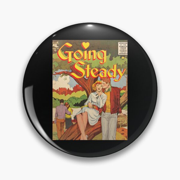 Item preview, Going Steady Romantic Love Comic Book Cover Vintage Romance Vintage Comics Comicbook Classic T designed and sold by lelaalicesr.