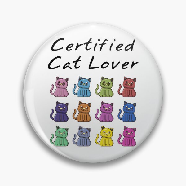 Item preview, Certified funny cat lover like certified lover boy merch  designed and sold by BurchettStored.