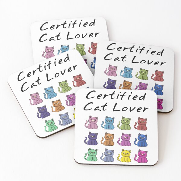 Item preview, Certified funny cat lover like certified lover boy merch  designed and sold by BurchettStored.