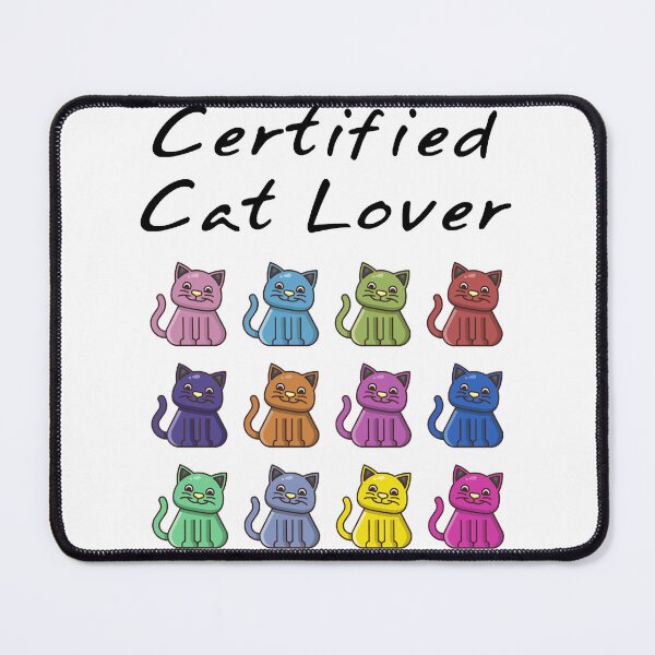 Item preview, Certified funny cat lover like certified lover boy merch  designed and sold by BurchettStored.
