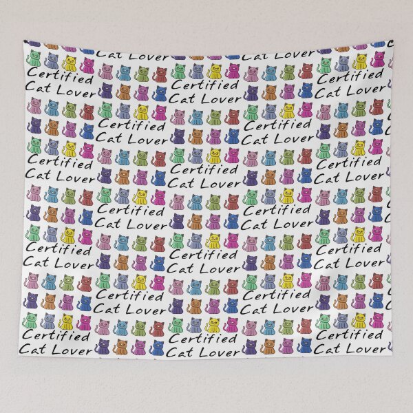 Item preview, Certified funny cat lover like certified lover boy merch  designed and sold by BurchettStored.