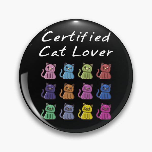 Item preview, Certified funny cat lover like certified lover boy merch  designed and sold by BurchettStored.
