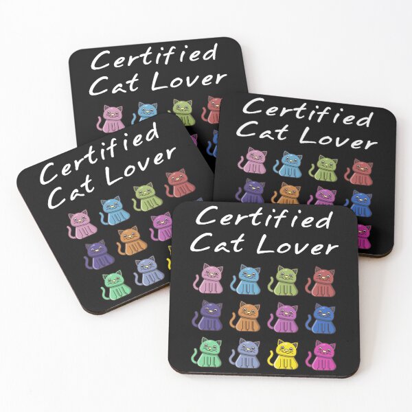 Item preview, Certified funny cat lover like certified lover boy merch  designed and sold by BurchettStored.