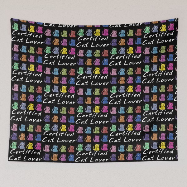 Item preview, Certified funny cat lover like certified lover boy merch  designed and sold by BurchettStored.