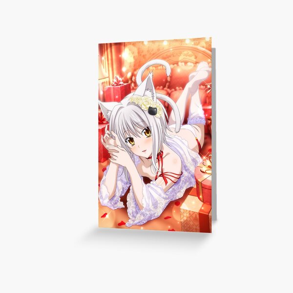 High School DxD Anime Character Tojo Koneko Greeting Card for Sale by  MariaThelma5