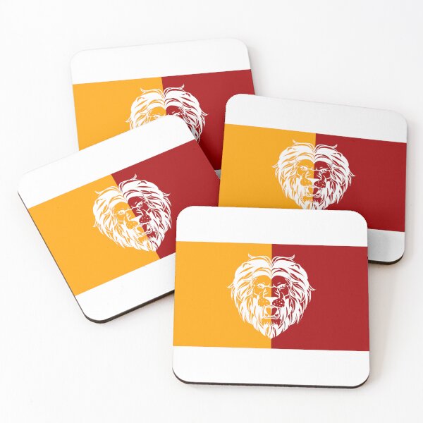 Item preview, lion with yellow red background designed and sold by DE-Couple.