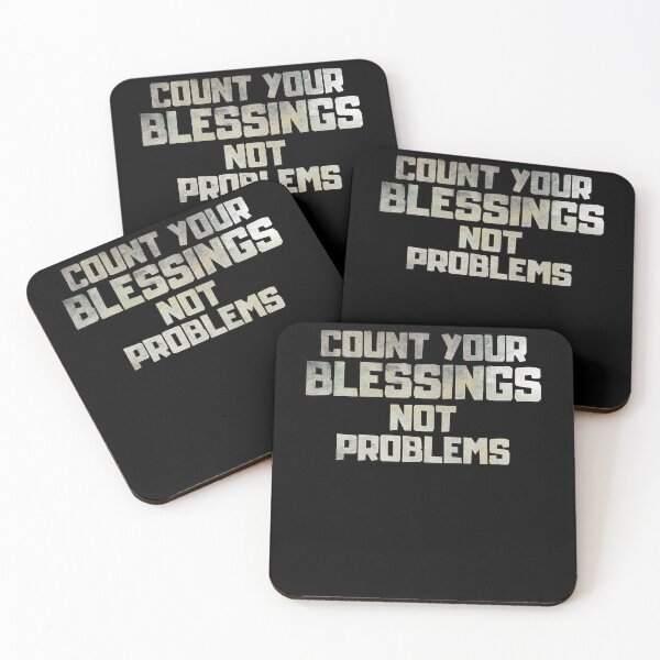 Item preview, Count your blessings not problems designed and sold by BurchettStored.