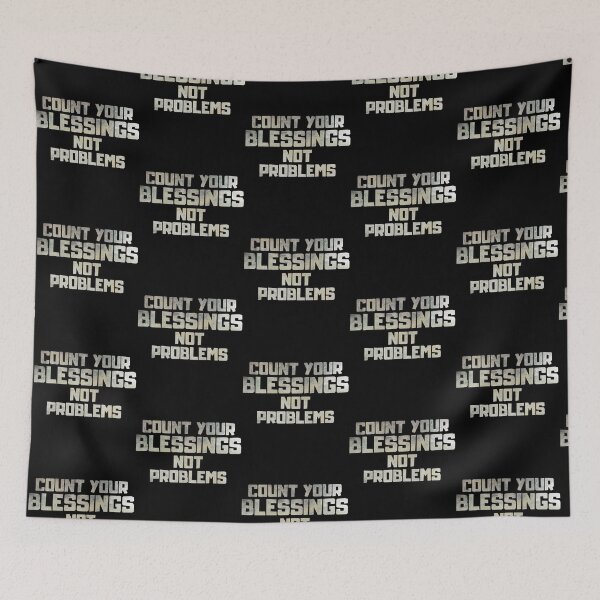 Item preview, Count your blessings not problems designed and sold by BurchettStored.