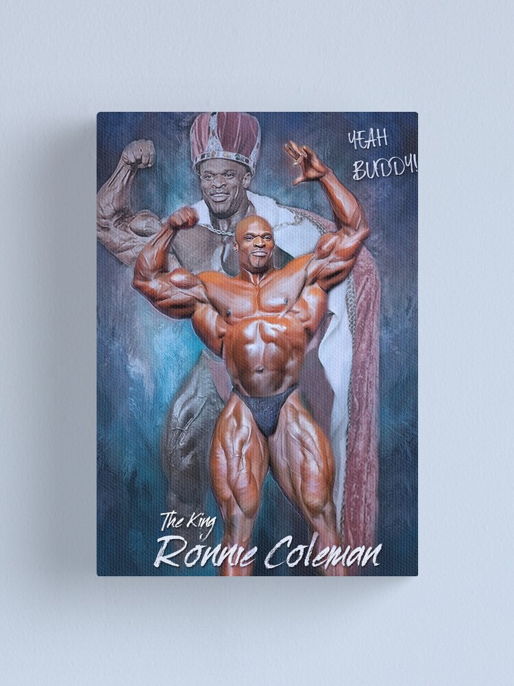 Ronnie Coleman Bodybuilding Muscle Large CANVAS Art Print A0 A1 A2 A3 A4 
