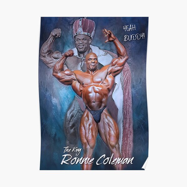 Ronnie Coleman Herr Olympia Bodybuilding Art Poster