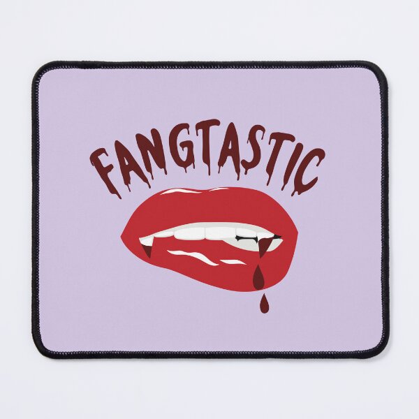 Item preview, Fangtastic - Halloween vampire fangs lips and blood design designed and sold by AmphoraGhost.