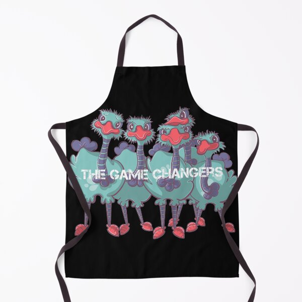 Item preview, Ostrich cartoon quote, The game changers designed and sold by DebbieJoyArt.