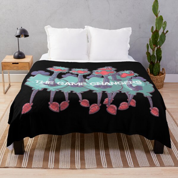Item preview, Ostrich cartoon quote, The game changers designed and sold by DebbieJoyArt.