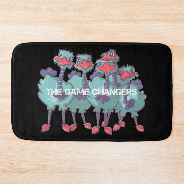 Item preview, Ostrich cartoon quote, The game changers designed and sold by DebbieJoyArt.