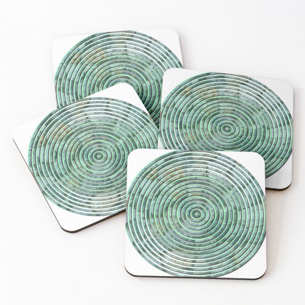 Item preview, Pebbles in a Pond abstract art design designed and sold by NightRags.