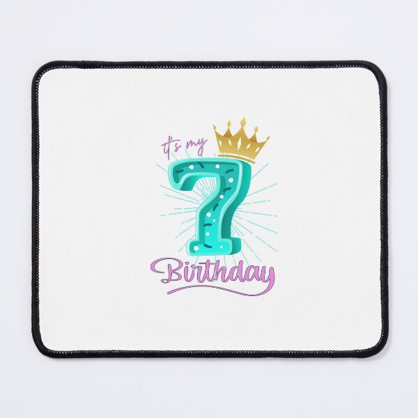 Item preview, It's My 7th Birthday designed and sold by FantasticBee.