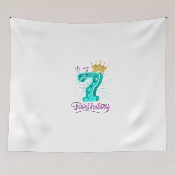 Item preview, It's My 7th Birthday designed and sold by FantasticBee.
