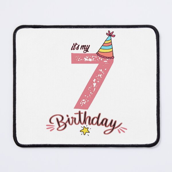 Item preview, It's My 7th Birthday designed and sold by FantasticBee.