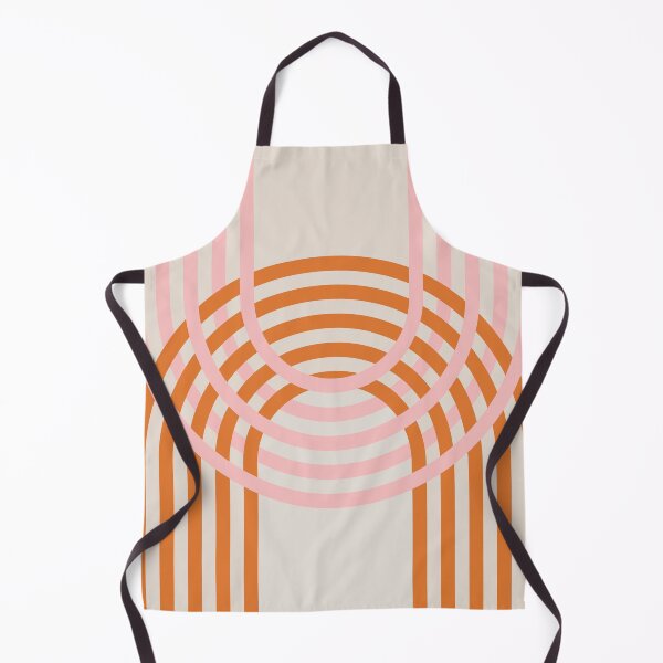 Item preview, Pink + Orange Mid-Century Modern Arch designed and sold by cadinera.