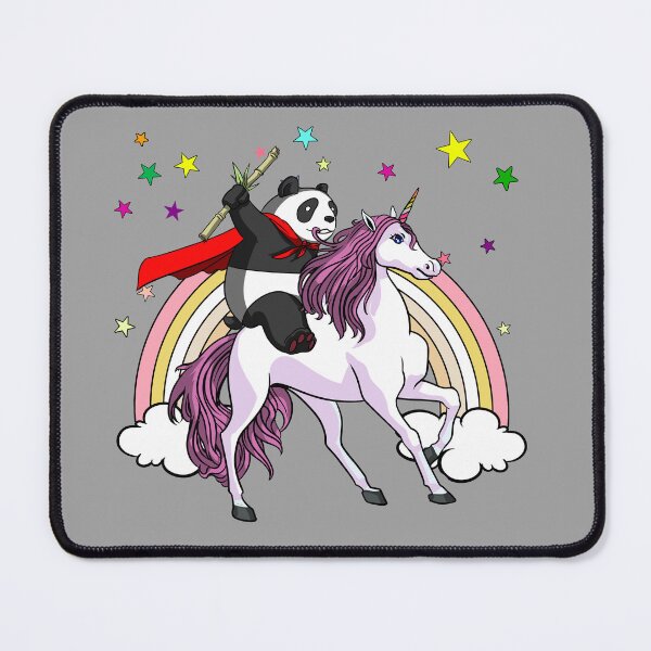 Item preview, Panda Bear Riding Magical Unicorn designed and sold by underheaven.