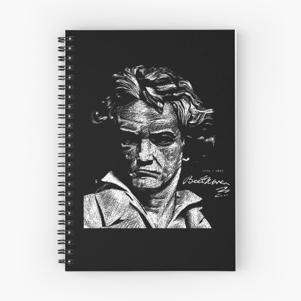 Item preview, Beethoven Signature Illustration designed and sold by gstevensonart.