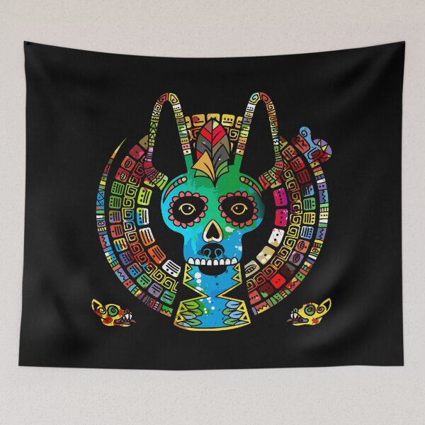 Item preview, Mexican dog and Mexican skull designed and sold by Nina Vetrova.