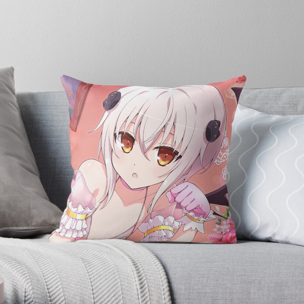 Sexy Toujou Koneko Lewd Boobs Cute Tits High School Dxd Hot Ecchi Hentai Girl Throw Pillow 2043