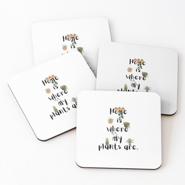 Item preview, Home is where my plants are. designed and sold by Anannya  Mondal.
